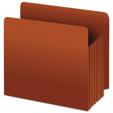 Pendaflex® Heavy-duty End Tab File Pockets, 5.25" Expansion, Letter Size, Red Fiber, 10-box freeshipping - TVN Wholesale